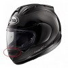 Arai IE-typ RX-7 GP, QUANTUM-ST bradový větrák Metallic-Black